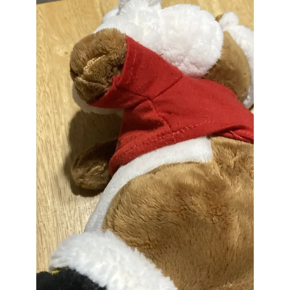 Buc-ees Beaver CHRISTMAS Plush SANTA CLAUS‎ 10” Inch Bucees Beard Hat Shirt